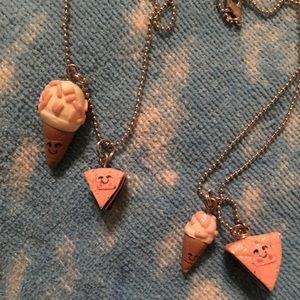 Best Friends Necklace Set🍦🍰